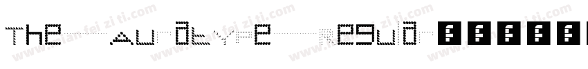 The Auratype Regular字体转换